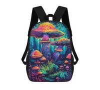 sinyumoney Glow in Dark Mushroom Forest Sacs À Dos Pour Enfants, Sac À Dos Scolaire Imprimé En 3D Pour Enfants, Sac À Dos De Voyage, Sac À Livres Pour Enfants 17inch Sac D'école