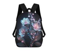 sinyumoney Glowing Blossom Fantasy Sacs À Dos Imprimés En 3D Pour Enfants, Sacs D'école Tendance Pour Garçons, Élèves Du Primaire Et Du Collège 17inch