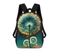 sinyumoney Glowing Dandelion Tree Sac À Dos Scolaire Pour Enfants, Imprimé En 3D, Pour Garçons, Élèves Du Primaire Et Du Collège 17inch