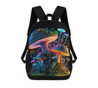 sinyumoney Glowing Fantasy Mushrooms-1 Sacs À Dos Pour Enfants, Sac À Dos Scolaire Imprimé En 3D Pour Enfants, Sac À Dos De Voyage, Sac À Livres Pour Enfants 17inch Sac D'école
