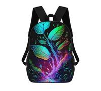 sinyumoney Glowing Forest Path Sac À Dos Pour Garçons Et Adolescents, Sacs À Dos Pour Filles, Sacs À Dos Pour Tout-petits, Sacs À Livres Pour L'école Primaire Et Le Collège 17inch