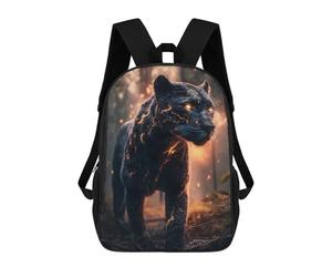 sinyumoney Glowing Thunder Panther Sacs À Dos Pour Enfants, Sac À Dos Scolaire Imprimé En 3D Pour Enfants, Sac À Dos De Voyage, Sac À Livres Pour Enfants 17inch Sac D'école
