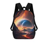 sinyumoney God Tree Planet Cosmos Sacs À Dos Scolaires Pour Enfants, Sac D'école Imprimé En 3D Pour Garçons, Élèves Du Primaire Et Du Collège 17inch