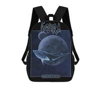 sinyumoney Gojira - From Mars to Sirius Sac À Dos Scolaire Imprimé En 3D, Sac À Dos Décontracté Pour Enfants, Sac D'école Imprimé En 3D Pour Garçons, Primaire Et Collège 17inch