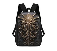sinyumoney Golden Cthulhu Kraken Art Sacs À Dos Pour Enfants, Sac À Dos Scolaire Imprimé En 3D Pour Enfants, Sac À Dos De Voyage, Sac À Livres Pour Enfants 17inch Sac D'école