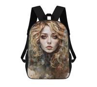 sinyumoney Golden Eyes Sac À Dos Scolaire Pour Filles Et Garçons, Grande Capacité, Léger, Pour Enfants Et Étudiants 17inch