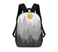 sinyumoney Golden Landscape IV Sacs À Dos Pour Enfants, Cartables, Sacs À Dos Scolaires Imprimés En 3D, Sacs À Dos De Voyage Tendance Pour Enfants (primaire, Collège) 17inch