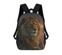 sinyumoney Golden Lion Majesty -1 Sac À Dos Pour Garçons Et Adolescents, Sacs À Dos Pour Filles, Sacs À Dos Pour Tout-petits, Sacs À Livres Pour L'école Primaire Et Le Collège 17inch