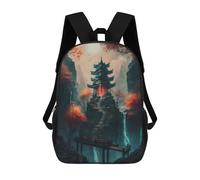 sinyumoney Grand Staircase Sac À Dos Scolaire Pour Filles Et Garçons, Grand Sac À Dos Léger Pour Enfants Et Étudiants 17inch