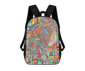 sinyumoney Grapefruit Burst Sac À Dos Scolaire Pour Adolescents, Imprimé En 3D, Ajustable, À Poches Tendance, Pour Enfants, Garçons, Filles, Étudiants Et Adolescents 17inch
