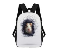 sinyumoney GUINEA PIG Sac À Dos Scolaire Pour Enfants Imprimé En 3D, Idéal Pour Les Voyages Et Les Livres 17inch