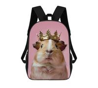 sinyumoney Hamster King Sac À Dos Scolaire Pour Filles Et Garçons, Grande Capacité, Léger, Pour Enfants Et Étudiants 17inch