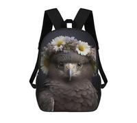 sinyumoney Head Cute Baby Eagle Sac À Dos, Cartable Imprimé En 3D, Sac À Goûter, Sac À Dos De Voyage, Sac À Dos Entre Amis, Sac À Dos Scolaire Pour Filles Et Garçons 17inch
