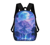 sinyumoney Heart of The Sacred Forest Sac À Dos Scolaire Pour Enfants, Sac D'école Imprimé En 3D, Sac D'école Tendance Pour Garçons, Élèves Du Primaire Et Du Collège 17inch