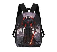 sinyumoney Herald of A Shadowy Order Sacs À Dos Scolaires Pour Enfants, Sac D'école Imprimé En 3D Pour Garçons, Élèves Du Primaire Et Du Collège 17inch
