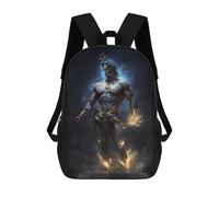 sinyumoney Hermes The Gods Messenger 17inch Sacs À Dos Scolaires Imprimés En 3D - Sacs À Dos Tendance Pour Garçons Du Primaire Et Du Collège