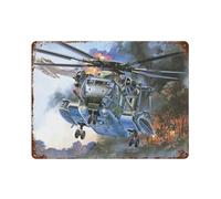 sinyumoney HH53C Jolly Green Giant Plaque Murale En Métal Style Vintage, Décoration Murale Pour Garage Ou Bureau À Domicile11.8 x15.7