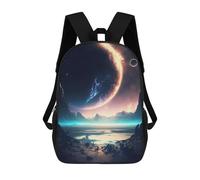 sinyumoney Horizon of Universe Sac À Dos Enfant Imprimé En 3D, Sac D'école Pour Garçons, Sac À Dos Cool Et Décontracté, Sac À Dos Amusant Pour Enfants Et Adolescents 17inch