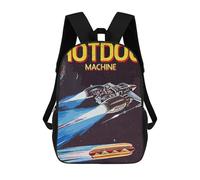 sinyumoney Hot Dog Machine Space Sac À Dos Pour Garçons Et Adolescents, Sacs À Dos Pour Filles, Sacs À Dos Pour Tout-petits, Sacs À Livres Pour L'école Primaire Et Le Collège 17inch