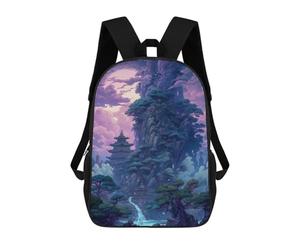 sinyumoney House on The Rock Sac À Dos Avec Poche, Sacs À Dos Imprimés En 3D, Sacs De Voyage, Sacs À Livres, Sacs D'école Pour Enfants 17inch