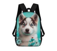 sinyumoney Husky Cute Poppy Sacs À Dos Pour Garçons, Cartables Imprimés En 3D, Sacs À Dos De Voyage Tendance Pour Garçons (primaire, Collège) 17inch