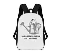 sinyumoney I Love Gardening So Much I Sacs À Dos Imprimés En 3D Pour Enfants, Sacs D'école Tendance Pour Garçons, Élèves Du Primaire Et Du Collège 17inch