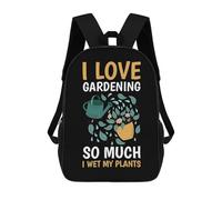 sinyumoney I Love Gardening So Much Sac À Dos Scolaire, Sac À Dos Décontracté Pour L'école, Le Travail Et Les Voyages - Parfait Pour Les Voyages, Le Travail Et Un Usage Quotidien 17inch