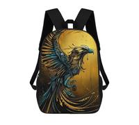 sinyumoney Iconic Phoenix Sacs À Dos Pour Enfants, Cartables Imprimés En 3D, Sacs À Dos Pour Élèves Du Primaire Et Du Collège (garçons Et Filles) 17inch