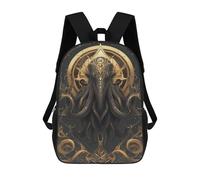 sinyumoney Imperial Cthulhu Art Deco Sacs À Dos Pour Enfants, Sac À Dos Scolaire Imprimé En 3D Pour Enfants, Sac À Dos De Voyage, Sac À Livres Pour Enfants 17inch Sac D'école