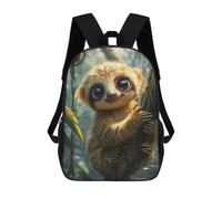 sinyumoney Impression 3D A Cute Cartoon Sloth Sacs À Dos Scolaires Pour Enfants De 17 Pouces, Sacs À Livres Pour Garçons, Grand Sac À Dos De Voyage, Sacs À Dos De Jour