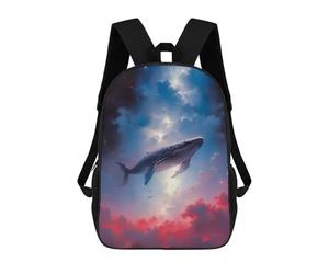 sinyumoney Impression 3D Above The Red Clouds Sacs À Dos Scolaires Pour Enfants, Cartables Pour Garçons, Grand Sac À Dos De Voyage, Sacs À Dos De Jour 17inch