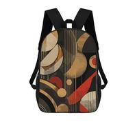 sinyumoney Impression 3D Art Deco Sacs À Dos Scolaires Pour Enfants, Cartables Pour Garçons, Grand Sac À Dos De Voyage, Sacs À Dos De Jour 17inch