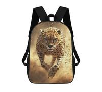sinyumoney Impression 3D Cheetah Running Sacs À Dos Scolaires Pour Enfants, Cartables Pour Garçons, Grand Sac À Dos De Voyage, Sacs À Dos De Jour 17inch