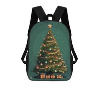 sinyumoney Impression 3D Christmas Tree Sacs À Dos Scolaires Pour Enfants, Cartables Pour Garçons, Grand Sac À Dos De Voyage, Sacs À Dos De Jour 17inch