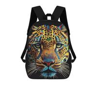 sinyumoney Impression 3D Colorful Cheetah Animals Sacs À Dos Scolaires Pour Enfants, Cartables Pour Garçons, Grand Sac À Dos De Voyage, Sacs À Dos De Jour 17inch