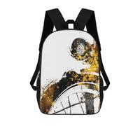 sinyumoney Impression 3D Cycling Gold An Black Sacs À Dos Scolaires Pour Enfants, Cartables Pour Garçons, Grand Sac À Dos De Voyage, Sacs À Dos De Jour 17inch