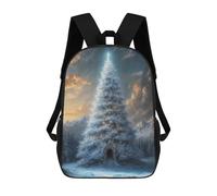 sinyumoney Impression 3D Enchanted Christmas Tree Sacs À Dos Scolaires Pour Enfants, Cartables Pour Garçons, Grand Sac À Dos De Voyage, Sacs À Dos De Jour 17inch