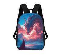 sinyumoney Impression 3D Face to Face Sacs À Dos Scolaires Pour Enfants, Cartables Pour Garçons, Grand Sac À Dos De Voyage, Sacs À Dos De Jour 17inch