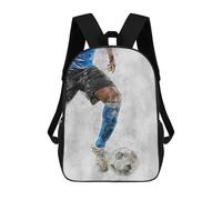 sinyumoney Impression 3D Football 1 Sacs À Dos Scolaires Pour Enfants De 17 Pouces, Sacs À Livres Pour Garçons, Grand Sac À Dos De Voyage, Sacs À Dos De Jour