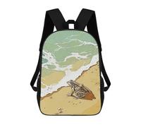 sinyumoney Impression 3D Jump Into The Sea Sacs À Dos Scolaires Pour Enfants, Cartables Pour Garçons, Grand Sac À Dos De Voyage, Sacs À Dos De Jour 17inch