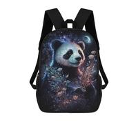 sinyumoney Impression 3D Magical Panda Night Garden Sacs À Dos Scolaires Pour Enfants De 17 Pouces, Sacs À Livres Pour Garçons, Grand Sac À Dos De Voyage, Sacs À Dos De Jour