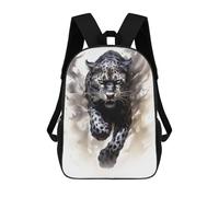 sinyumoney Impression 3D Running Black Cheetah Sacs À Dos Scolaires Pour Enfants, Cartables Pour Garçons, Grand Sac À Dos De Voyage, Sacs À Dos De Jour 17inch