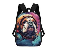 sinyumoney Impression 3D Space Dog Explorer-45 Sacs À Dos Scolaires Pour Enfants De 17 Pouces, Sacs À Livres Pour Garçons, Grand Sac À Dos De Voyage, Sacs À Dos De Jour