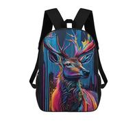 sinyumoney Impression 3D The Majestic Deer Sacs À Dos Scolaires Pour Enfants, Cartables Pour Garçons, Grand Sac À Dos De Voyage, Sacs À Dos De Jour 17inch