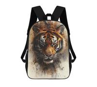 sinyumoney Impression 3D Tiger Portrait Sacs À Dos Scolaires Pour Enfants, Cartables Pour Garçons, Grand Sac À Dos De Voyage, Sacs À Dos De Jour 17inch