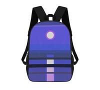 sinyumoney Impression 3D Tropical Beach 1 Sacs À Dos Scolaires Pour Enfants, Cartables Pour Garçons, Grand Sac À Dos De Voyage, Sacs À Dos De Jour 17inch