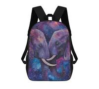 sinyumoney Impression 3D Two Elephants In Love Sacs À Dos Scolaires Pour Enfants, Cartables Pour Garçons, Grand Sac À Dos De Voyage, Sacs À Dos De Jour 17inch