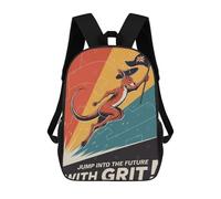 sinyumoney Impression 3D Union Jack Kangaroo Sacs À Dos Scolaires Pour Enfants, Cartables Pour Garçons, Grand Sac À Dos De Voyage, Sacs À Dos De Jour 17inch