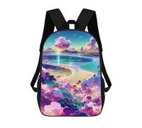 sinyumoney Island of Dreams -5 Sac À Dos Enfant, Sac À Dos Anime, Grand Sac À Dos Enfant, Sac À Dos Imprimé En 3D Pour Enfants, Cartable, Cartable Pour Garçons Et Filles 17inch