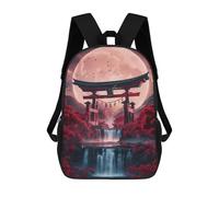 sinyumoney Japanese Gate 1 Sacs À Dos Pour Enfants, Sac À Dos Scolaire, Sac À Dos Imprimé En 3D Pour Enfants, Sac À Dos De Voyage, Sac À Livres, Sac D'école Pour Enfants 17inch